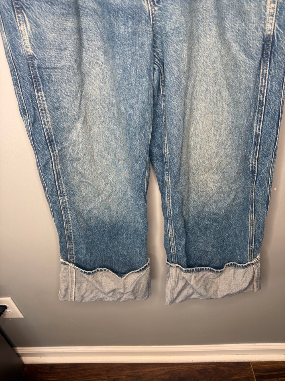 Free People We The Free Final Countdown Cuffed Wide Leg - Picture 5 of 11